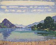 Ferdinand Hodler, Der Thunersee von Lessigen aus